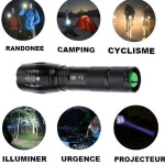 Lampe de Poche Militaire Tactique G900