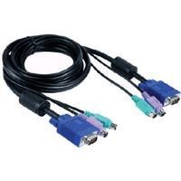 Jeu de cable (x1) P/S2 KVM Switch 1,8 