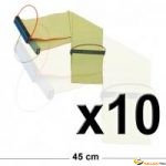 Nappe IDE (x10) ATA100/133 45cm 