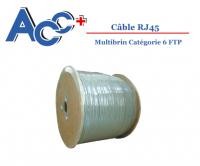 Cordon FTP CAT6 Multibrin (souple) 100m 