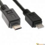 Cordon (x2) microUSB A/microUSB B M/M 1.80m 