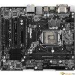 ASR H81M 1150 MATX 2DR3 2PCIE VGA DVI HDMI GL 