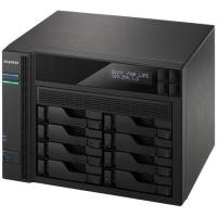 AS-608T Boîtier NAS pour 8 DD 3.5/2.5p 2.13GHz Dcore 1Go 2LAN Gb USB3 eSata HDMI