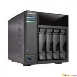 AS-204T Boîtier NAS pour 4 DD 3.5/2.5p 1.2GHz Dcore 512Mo 1LAN Gb USB3