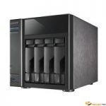AS-204TE Boîtier NAS pour 4 DD 3.5/2.5p 1.2GHz Dcore 1Go 1LAN Gb USB3 HDMI Audio IR