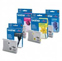 Encre Brother Multipack LC970 Black + 3 couleurs 