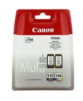 Pack Cartouches PG-545+CL-546 noir et couleurs 