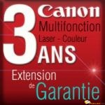 0024X261 Extension de garantie Canon contrat 3 ans sur site 