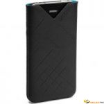Löv Form Etui pour Telephone portable Cuir Noir 