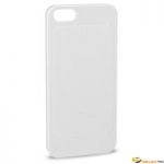 DICOTA Slim Cover Coque iPhone 5 Blanc Transparent 