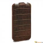 Löv Lid Cradle Etui pour Telephone portable maron 