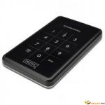 BOITIER HDD 2.5 pouces AVEC MATERIEL AES 256BITS CRYPTAGE ECRAN PL 