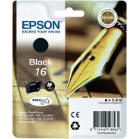Cartouche Epson 16 Noir 5.4ml pour série WorkForce WF-20/25 