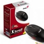 XScroll, Souris optique filaire USB noir 400dpi - design amb 