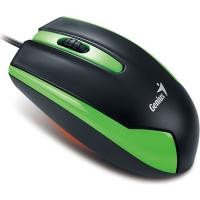 DX-100 NOIR/VERT Souris optique filaire 1200dpi USB 