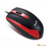 DX-100 NOIR/ROUGE Souris optique filaire 1200dpi USB 