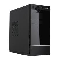 HKC E1+ MATX 430DR 12Cm 2Molex/3Sata Black USB2 