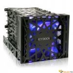Module 4-en-3 Sans-Outils pour Disque Dur 4 x 3,25p SATA/SAS/SSD