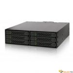 Backplane 6 Disques Durs/SSD 2.5p SATA en Métal 