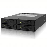 Rack amovible en métal pour 4 DD 2.5p SATA HotSwap Pour 1 emp 5.25p