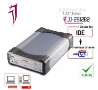 JJ 2512B2 BT EXTERNE VENTILE 5 pouces25 IDE->USB2 ROHS 
