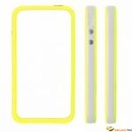 Bumper iPhone 5 Crystal + Jaune 