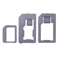 Adaptateur carte SIM 3en1 (nano SIM/SIM) 