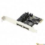 PCI-E 2 SataII interne + 2 eSata 
