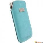 KRU LUNA TURQUOISE Etui Cuir 