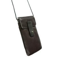 KRU Tumba Mobile Case Housse en Cuir Espresso Brown 