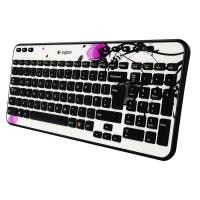 K360 Fingerprint Flowers Wireless Keyboard Unifying Boîte 