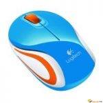 M187 Blue Wireless Mini Mouse Boîte 
