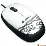 M105 WHITE Souris optique USB PC/MAC/LINUX 