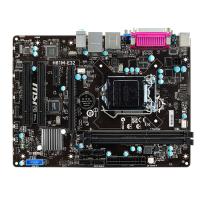 MSI H81M-E32 MATX 1150 DDR3 PCI/PCI-E VGA HDMI SON LAN 