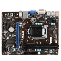 MSI H81M-P33 MATX 1150 DDR3 PCI-E VGA DVI SON LAN 