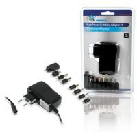 Adaptateur universel de haute qualité 5 V/2.5A + 8 embouts 