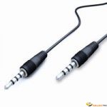 Cordon audio Jack stéreo 3.5mm M/M 1m 