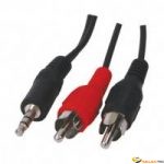 Cordon audio Jack-2 RCA MM 2.5m stéreo 