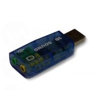 Carte son USB avec reprise casque + micro 