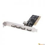 Carte USB2 5 ports (4+1int) Nec