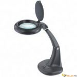 Lampe Loupe de Table noire 
