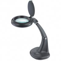 Lampe Loupe de Table noire 