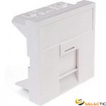 Plastron nu 45x45 1 x RJ45 