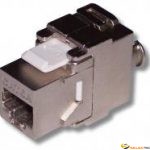 Embase/Insert CAT6a RJ45 Blindée type keystone 