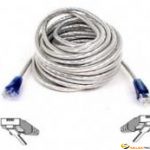 Cordon ADSL blindé moulé 10m 