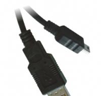Cordon USB A/mini 5p 1.8m 