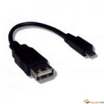 Adaptateur USB OTG/HOST microUSB/USB M/F 0.10m 