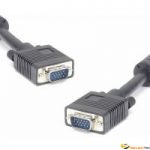 Cordon VGA HD15 M/M 2 ferrites 20m 
