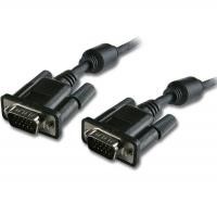 Cordon VGA HD15 M/M 2 ferrites 30m 