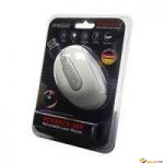 PERIMICE-306 White Laser Retractable 1600dpi, USB 